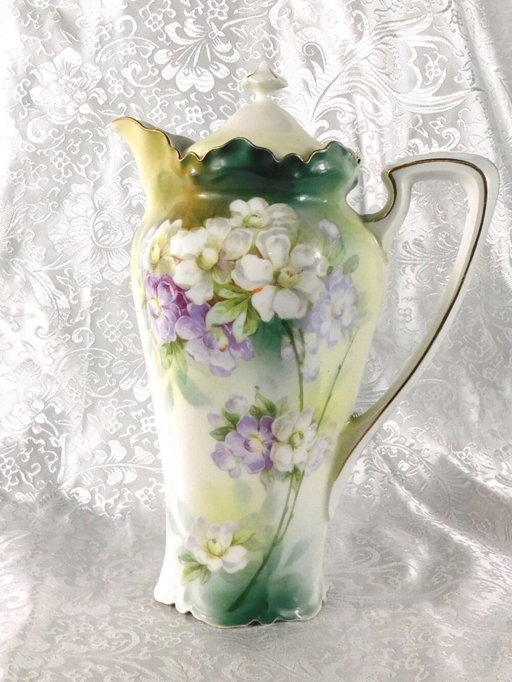Reinhold Schlegelmilch RS Germany Green Chocolate Pot # 26883